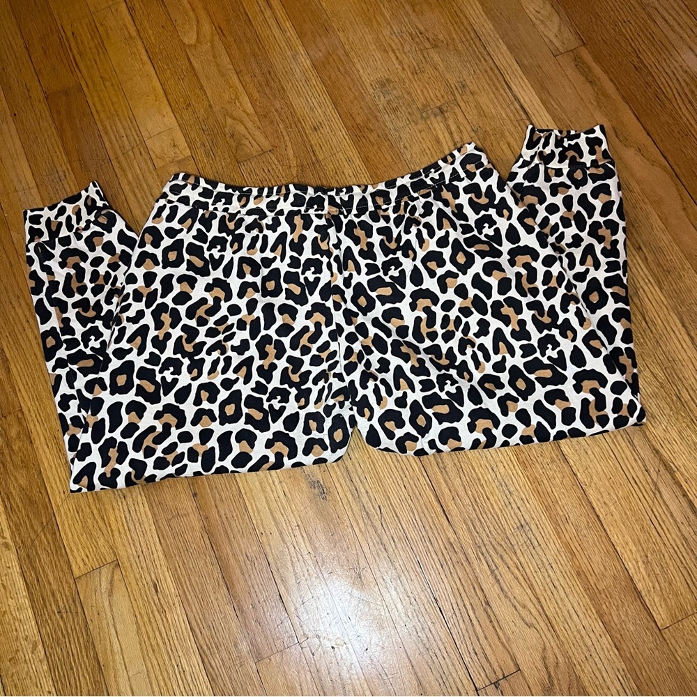 Real Work Leopard Joggers - Picture 4 of 6